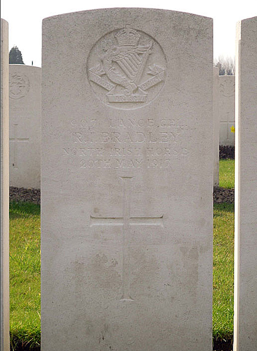 Roland Irvine Bradley Headstone