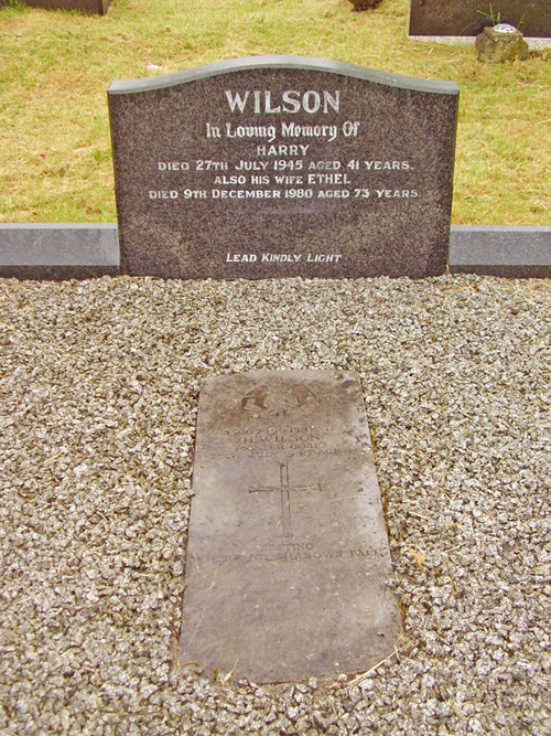 Harrison Wilson Gravestone