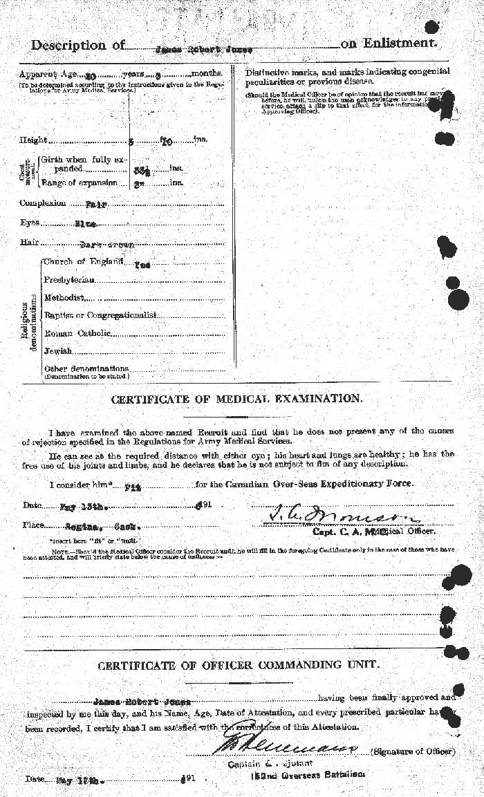 James Robert Jones Attestation Paper - page 2