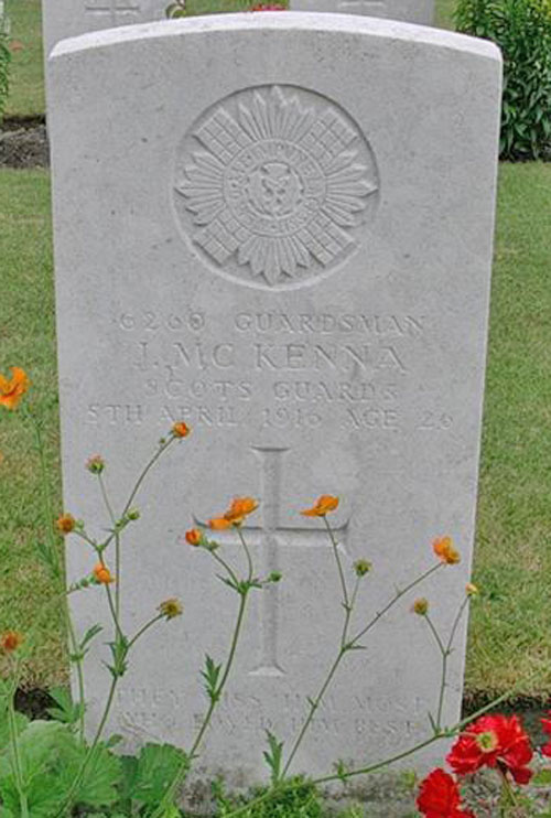 John McKenna's gravestone