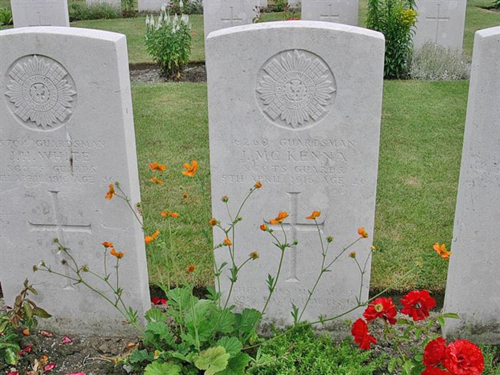 John McKenna's gravestone