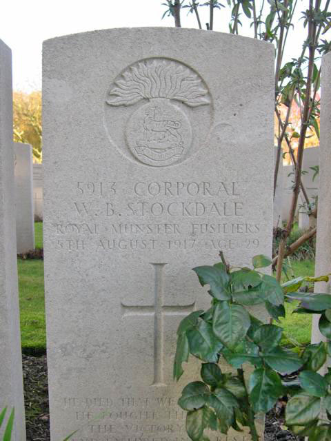 William Barry Stockdale headstone