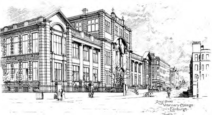 Royal Dick Veterinary College Edinburgh 1910