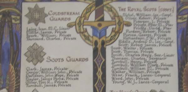 Hawick WW1 ROH - Panel 6