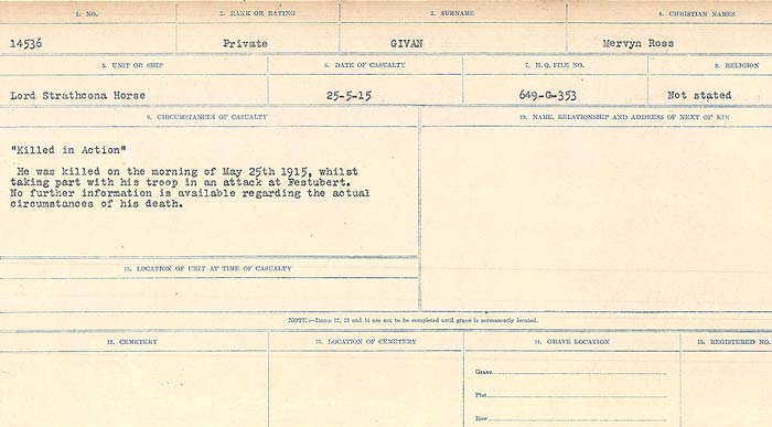  Canadian Circumstances of Death Register