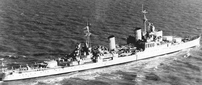 HMS Liverpool - World War Two