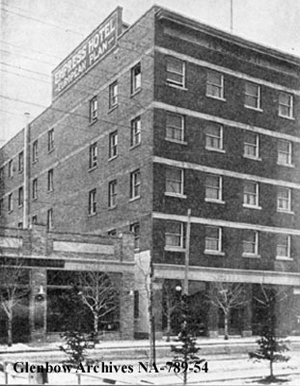  Empress Hotel. Located at 118 9th Avenue SE in Calgary