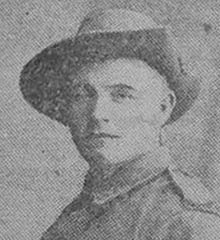 Private Henry Alexander Love 